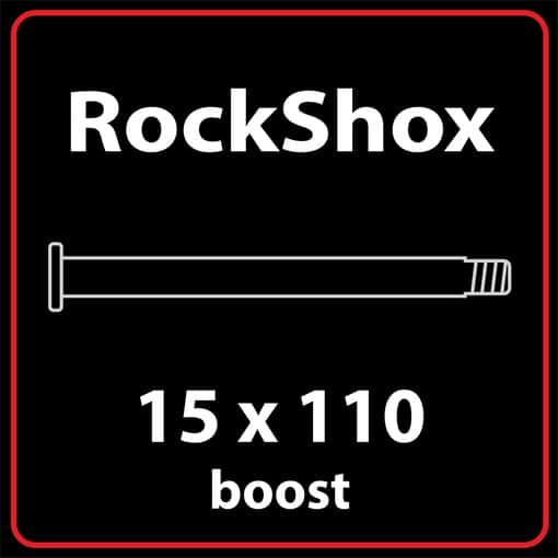 Ось для вилок RockShox | 15 x 110 boost | синяя