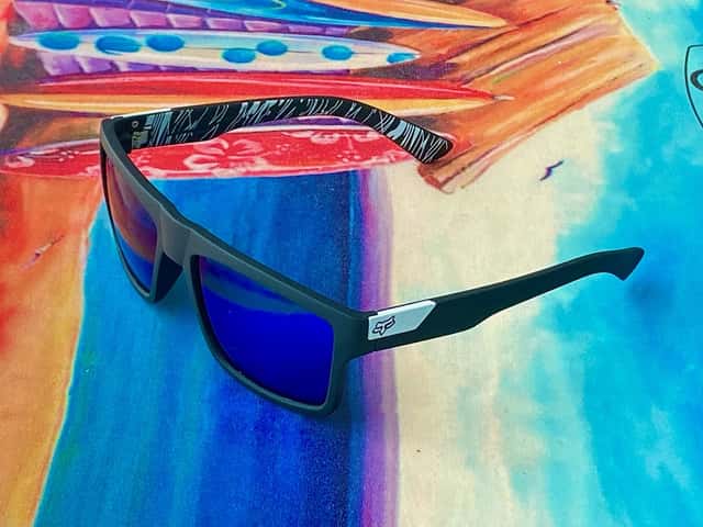 Очки Fox Director Black / Blue Lenses