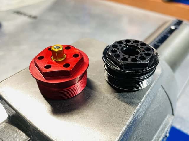 Крышка демпфера ABS+ | чёрная